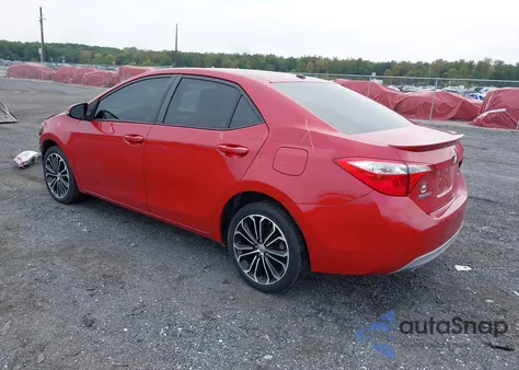 2015 Toyota Corolla S Premium z USA, uszkodzony, nr VIN 2T1BURHE7FC273775